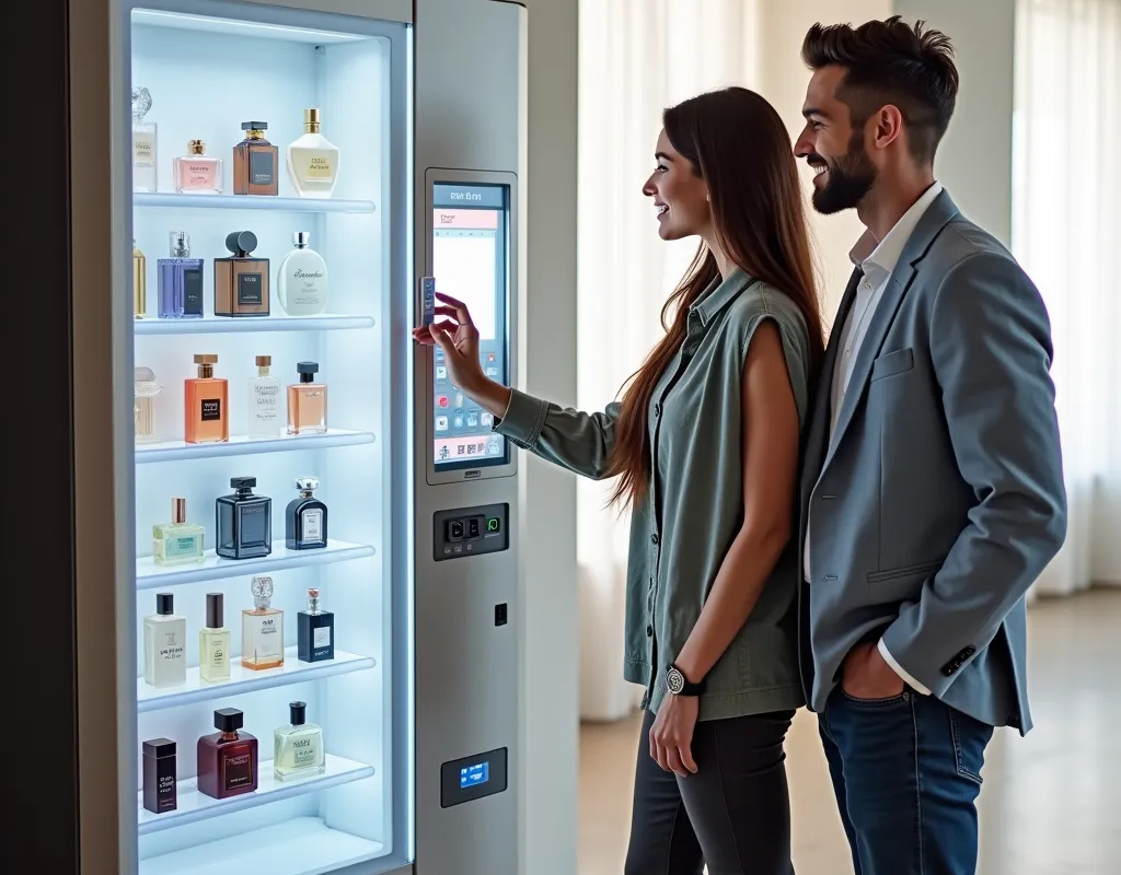 perfume vending machine